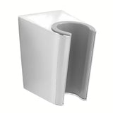 Nástěnný pevný držák sprchy Optima v chromu v oblém designu