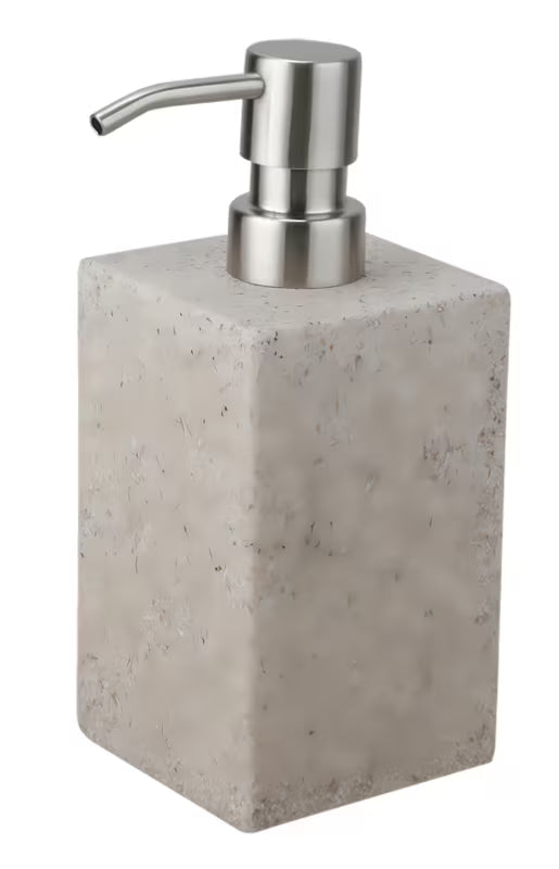Volně stojící dávkovač tekutého mýdla Optima Supera v barvě light-limestone.