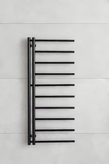 Černý kombinovaný radiátor P.M.H. Apollo 500x1140 mm se středovým připojením 50 mm