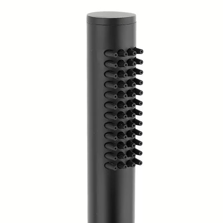 Nástěnná sprchová baterie Paffoni Light v černém matu s ruční sprchou a hadicí