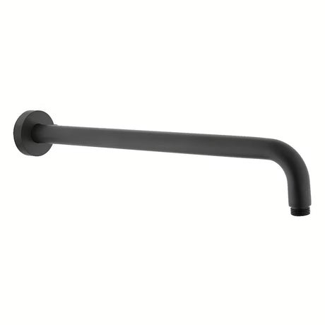 Černo-matné sprchové rameno Paffoni Lux o délce 40 cm do sprchy