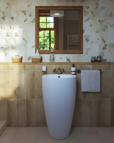 Paffoni Ricordi kohoutková stojánková umyvadlová baterie v bronzovém provedení s retro designem