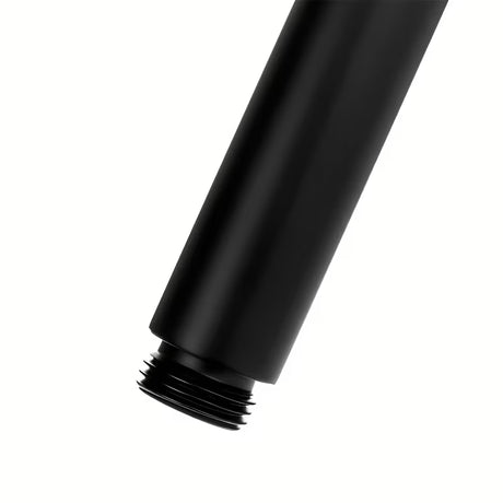 Matně černá ruční sprcha Paffoni s jednou funkcí a zaobleným designem