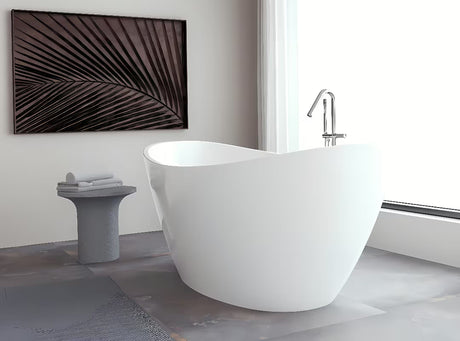 Volně stojící akrylátová vana Polysan 170x80 cm pro levou i pravou orientaci