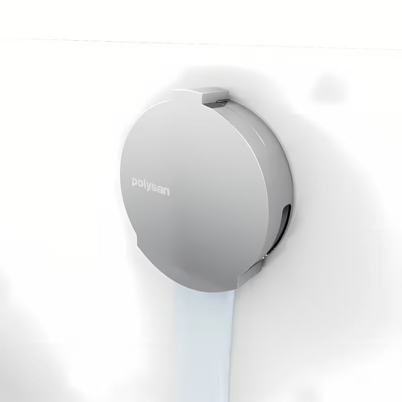 Chromový vanový automat Polysan s napouštěním, bovdenem 800 mm a polohovatelným aerátorem