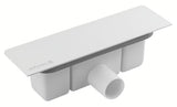 Polysan Kazuko sifon k sprchové vaničce s bílou krytkou pro odtokový otvor 90 mm