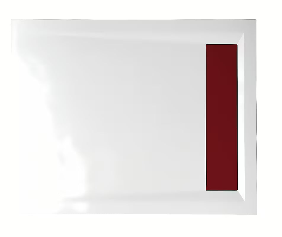 Bílá obdélníková sprchová vanička Polysan Varesa 100x80 cm z litého mramoru