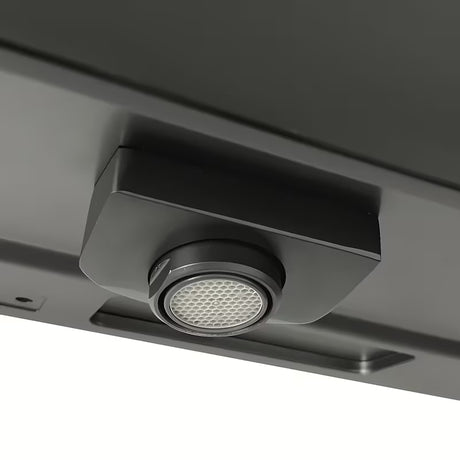 Sprchový systém Rav Slezak metal grey s hlavovou sprchou ⌀ 300 mm a 3-polohovou ruční sprchou
