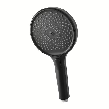 Černá matná ruční sprcha Rav Slezak v XXL formátu s více režimy a funkcí EasyClean.