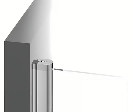 Ravak Chrome boční zástěna ke sprchovým dveřím 80 cm v lesklém chromu s čirým sklem