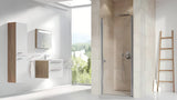 Ravak Chrome tuš vrata 80 cm u sjajnom kromu s prozirnim sigurnosnim staklom