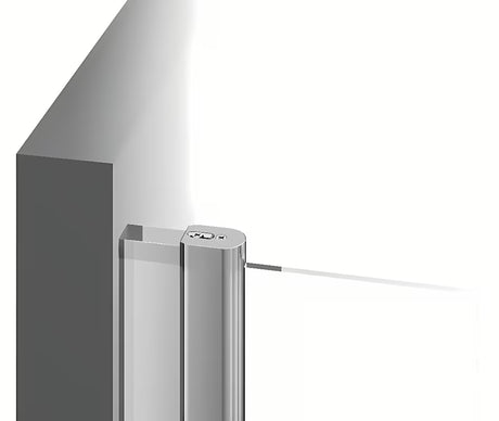 Ravak Chrome sprchové dveře 80 cm v lesklém chromu s čirým bezpečnostním sklem