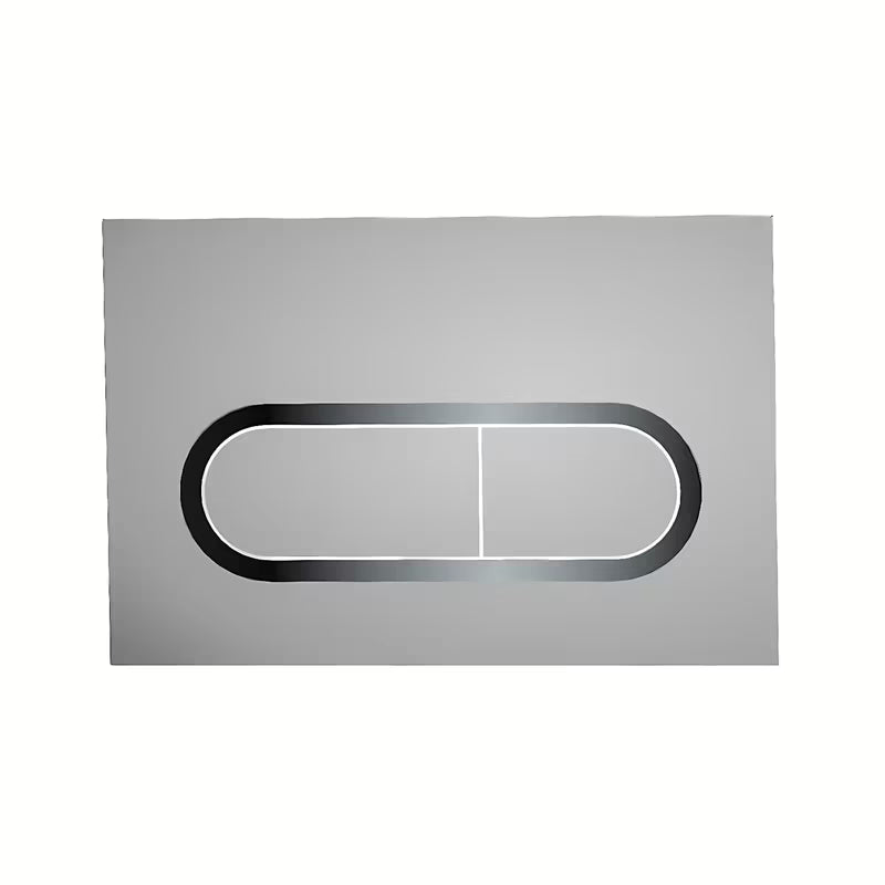 Ovládací splachovací tlačítko Ravak Chrome v provedení satin matný chrom pro závěsné WC
