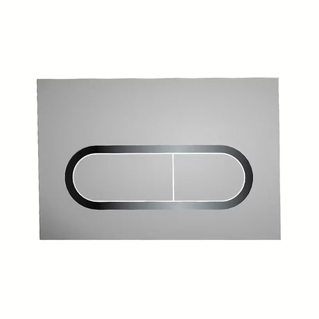 Ovládací splachovací tlačítko Ravak Chrome v provedení satin matný chrom pro závěsné WC