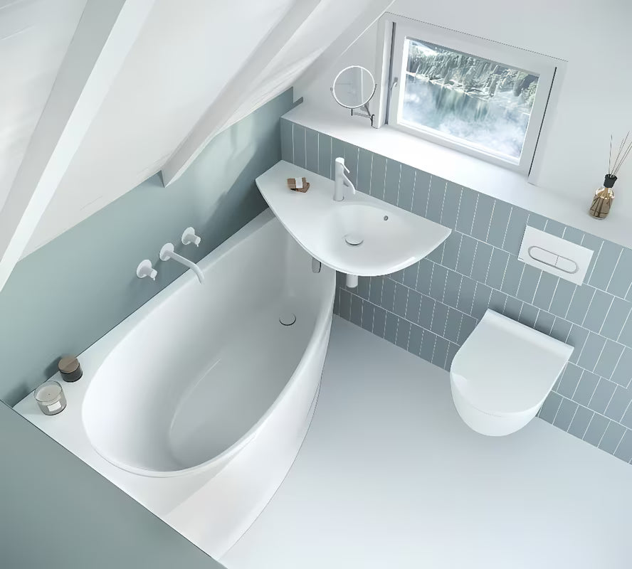 Ovládací splachovací tlačítko Ravak Chrome v provedení satin matný chrom pro závěsné WC