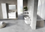 Bílé závěsné WC Ravak Chrome RimOff bez oplachového lemu se skrytým uchycením EasyFix