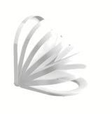 Bílé WC sedátko Ravak Uni Chrome s pomalým dovíráním SoftClose