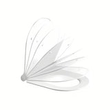 Bílé extra tenké WC sedátko Ravak Chrome Uni Chrome Slim se zpomalovacím systémem SoftClose