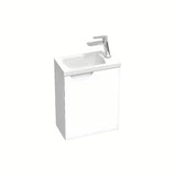 Bílé umývátko Ravak Classic II 40 x 22 cm bez přepadu, otočitelné levé nebo pravé provedení