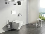 Bílé závěsné WC Ravak Classic s bezokrajovou technologií RimOff a skrytým upevněním