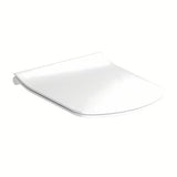 Bílé extra tenké WC sedátko Ravak Classic Slim se systémem SoftClose