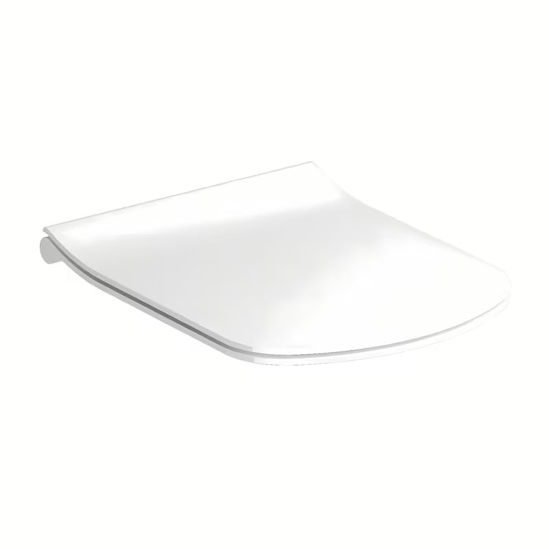 Bílé extra tenké WC sedátko Ravak Classic Slim se systémem SoftClose