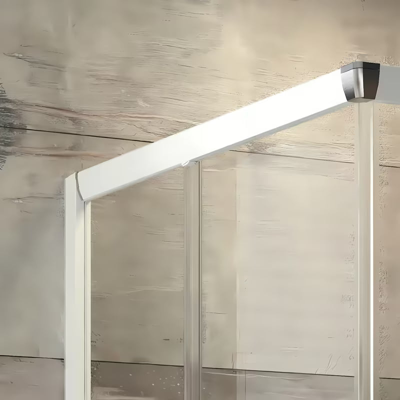 Ravak Blix sada těsnění sklo/sklo 6, průhledné svislé lišty pro sprchový kout nebo dveře.