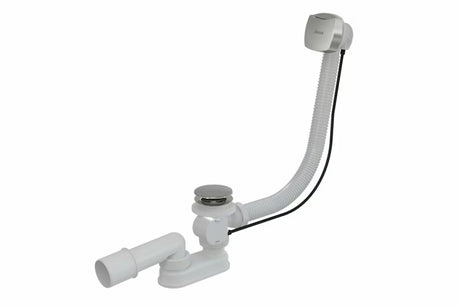 Vanový automat Ravak s přepadem 570 mm v provedení lesklý chrom s bowdenovým ovládáním