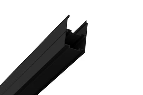Černý nastavovací profil Ravak Supernova pro sprchové kouty a dveře