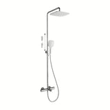 Ravak Termo 300 sprchový systém s termostatickou baterií a hlavovou sprchou 25 cm v designu Chrome