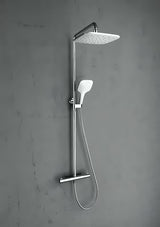 Sprchový systém Ravak Termo 300 s termostatickou baterií v chromu s hlavovou sprchou 25 cm a ruční sprchou