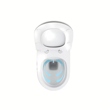 Bílé závěsné WC Ravak Vita RimOff bez klasického oplachového lemu se skrytým uchycením EasyFix.