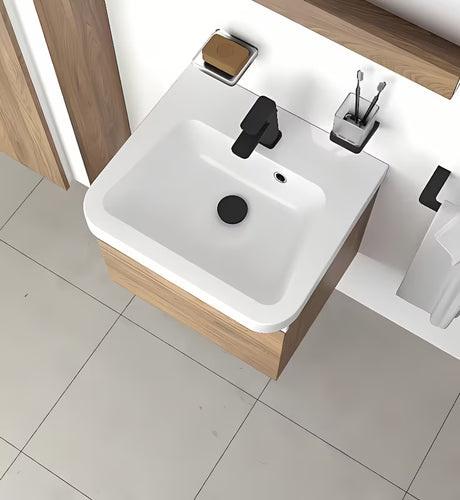 Černá matná umyvadlová výpust Ravak Click-Clack pro umyvadla s přepadem