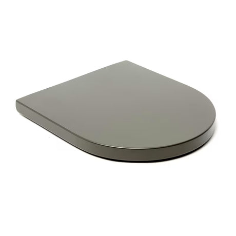 WC sedátko Roca Inspira v barvě onyx s technologií SoftClose a odnímatelným provedením EasyLock.