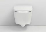 Závěsné WC Roca Inspira In-Wash s integrovaným bidetem v bílé barvě a Rimless provedením.