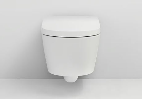 Závěsné WC Roca Inspira In-Wash s integrovaným bidetem v bílé barvě a Rimless provedením.