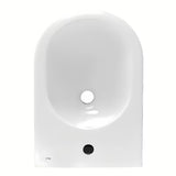 Bílý závěsný bidet Roca Nexo pro moderní koupelnu