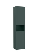 Roca Ona závěsná vysoká koupelnová skříňka 40x175x30 cm v zeleném matném provedení