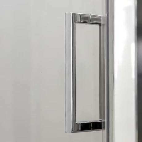 Roth Ambient Line posuvné sprchové dveře do niky 150 cm v lesklém chromu s čirým sklem