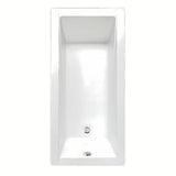 Obdélníková akrylátová vana Roth Classic Pro 170x70 cm v moderním tvaru, levá i pravá orientace.