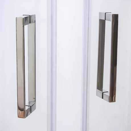 Roth Elegant Neo Line bezrámové sprchové dveře 120 cm v lesklém chromu s čirým sklem