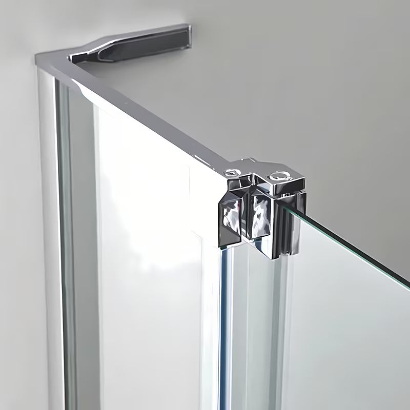 Roth Elegant Neo Line bezrámové sprchové dveře 120 cm v lesklém chromu s čirým sklem