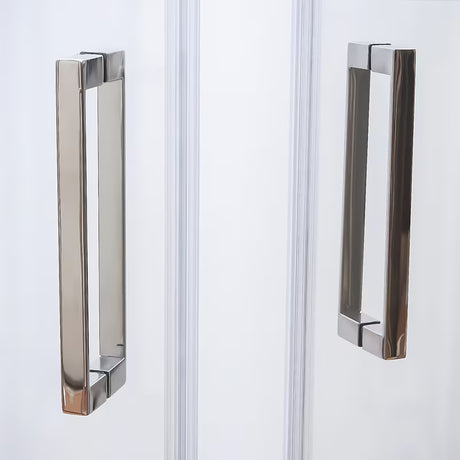 Roth Elegant Neo Line bezrámové sprchové dveře 90 cm v lesklém chromu s čirým sklem