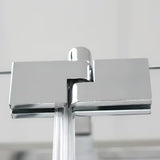 Boční zástěna ke sprchovým dveřím Roth Elegant Neo Line 80 cm v černém matném provedení