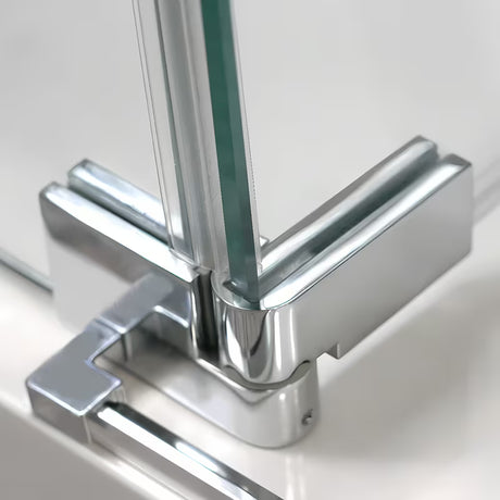 Boční zástěna ke sprchovým dveřím Roth Elegant Neo Line 80 cm v černém matném provedení