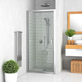 Sprchové dveře Roth Lega Line 70 cm v lesklém chromu s čirým sklem do niky