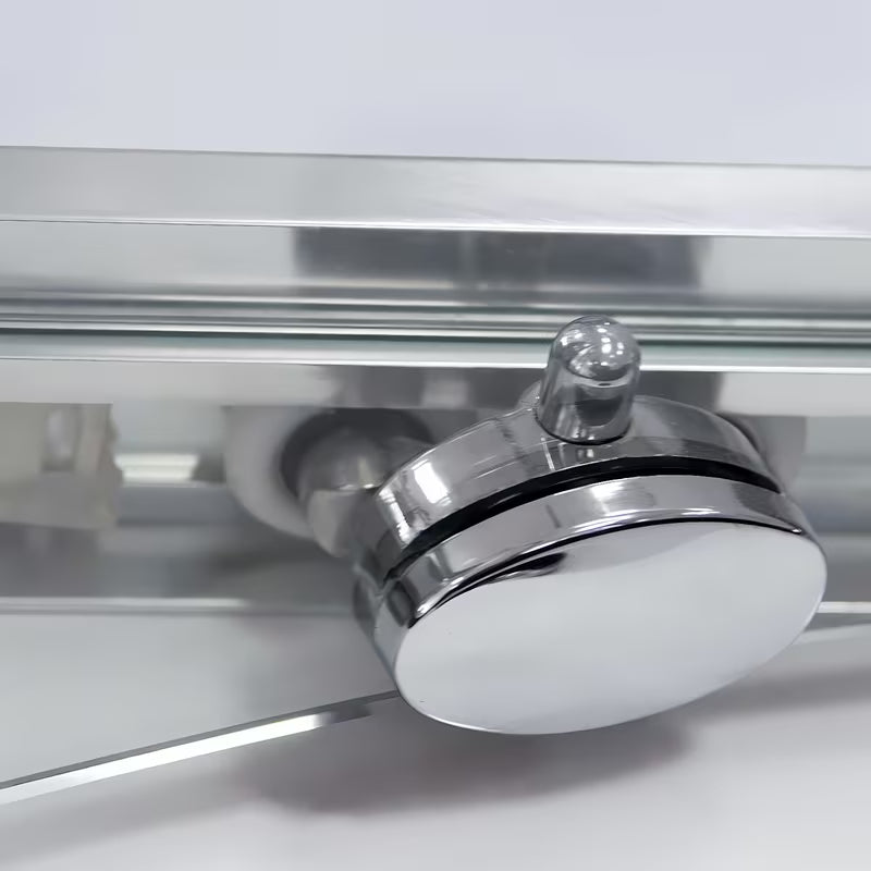Roth Lega Line posuvné sprchové dveře do niky 100 cm v lesklém chromu s čirým sklem