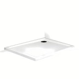 Obdélníková nízká sprchová vanička Roth Flat Kvadro 150x80 cm z bílého akrylátu