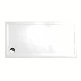 Obdélníková nízká sprchová vanička Roth Flat Kvadro 150x80 cm z bílého akrylátu