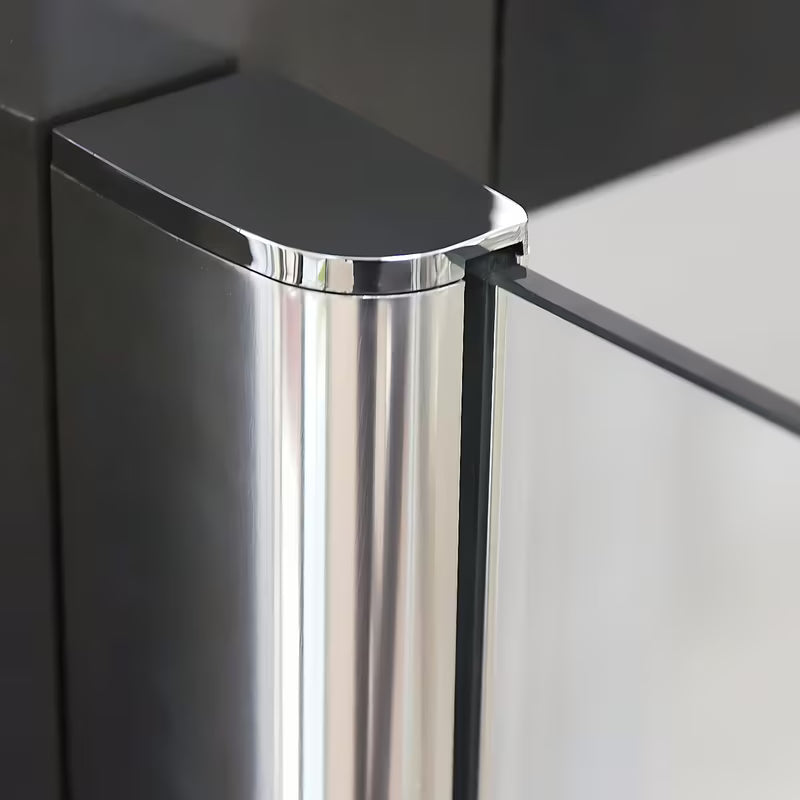 Boční zástěna ke sprchovým dveřím Roth Tower Line 70 cm v lesklém chromu s čirým sklem